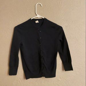 J. Crew Jackie cardigan, black